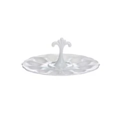 Mosser Glass Anna Egg Plate | Milk