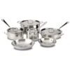 All-Clad D3 Stainless Steel Cookware Set | 10-Piece -Kitchen Utensils 61zt pvxtkl. ac sl1500 2