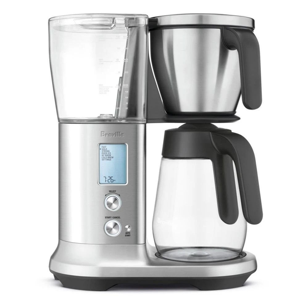 Breville The Precision Brewer With Glass Carafe Coffee Maker | Brushed Stainless Steel 3 Breville The Precision Brewer With Glass Carafe Coffee Maker | Brushed Stainless Steel