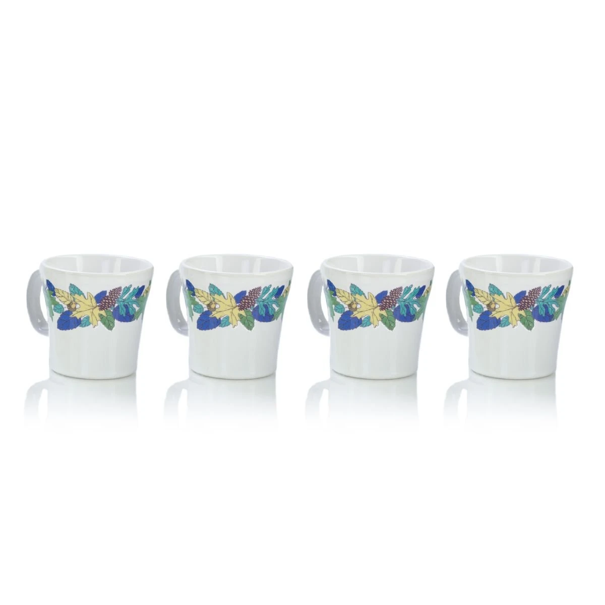 Fiesta® 15oz Tapered Mugs Set | Fall Fantasy Blue 3 Fiesta® 15oz Tapered Mugs Set | Fall Fantasy Blue