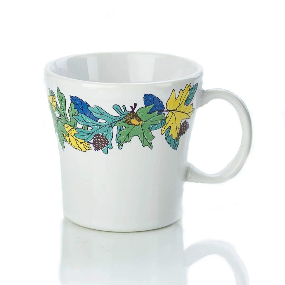 Fiesta® 15oz Tapered Mugs Set | Fall Fantasy Blue 4 Fiesta® 15oz Tapered Mugs Set | Fall Fantasy Blue - Image 2