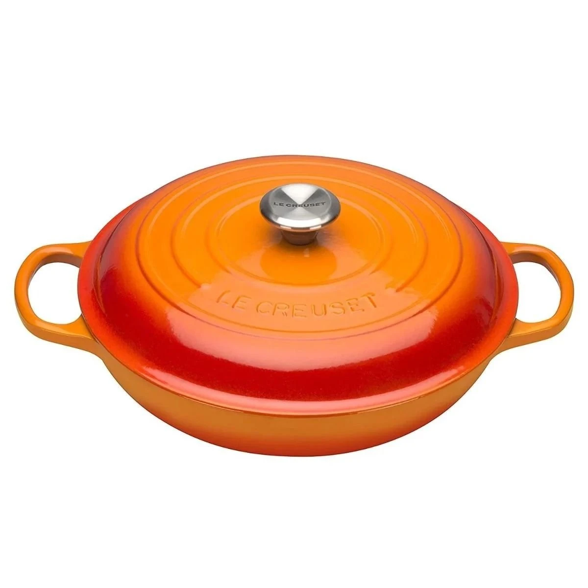 Le Creuset 7-Piece Signature Cookware Set | Flame Orange 6 Le Creuset 7-Piece Signature Cookware Set | Flame Orange - Image 4