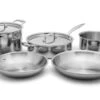 Heritage Steel Cookware Stainless Steel Core Cookware Set | 8-Piece -Kitchen Utensils hsc 17308 1