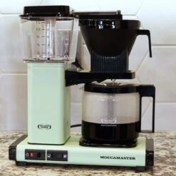 Moccamaster KBGV Automatic Drip Stop Coffee Maker (40 Oz Glass Carafe) | Pistachio -Kitchen Utensils moccamaster gg 1