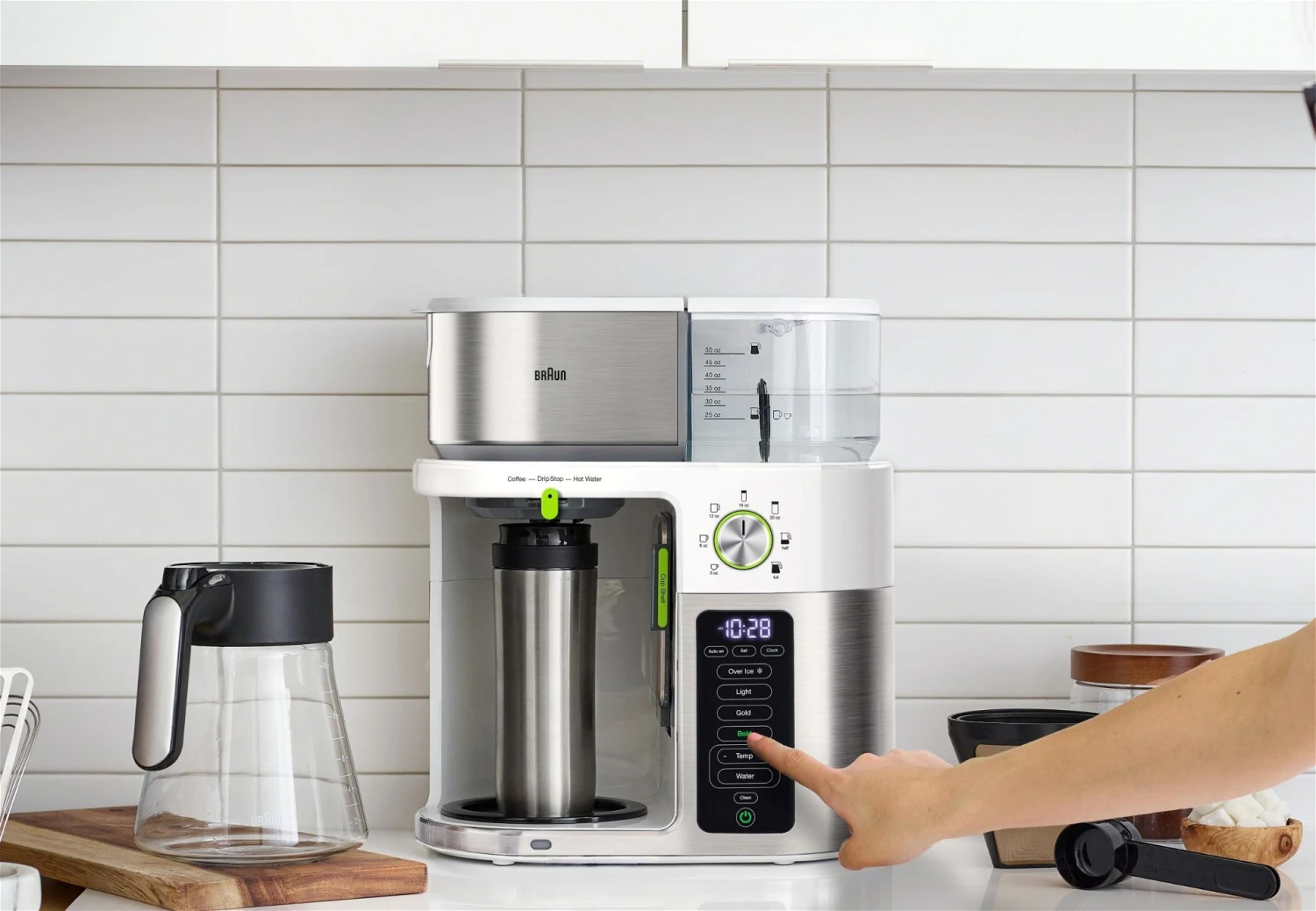 Braun MultiServe Coffee Machine & Hot Water | White 10 Braun MultiServe Coffee Machine & Hot Water | White - Image 8