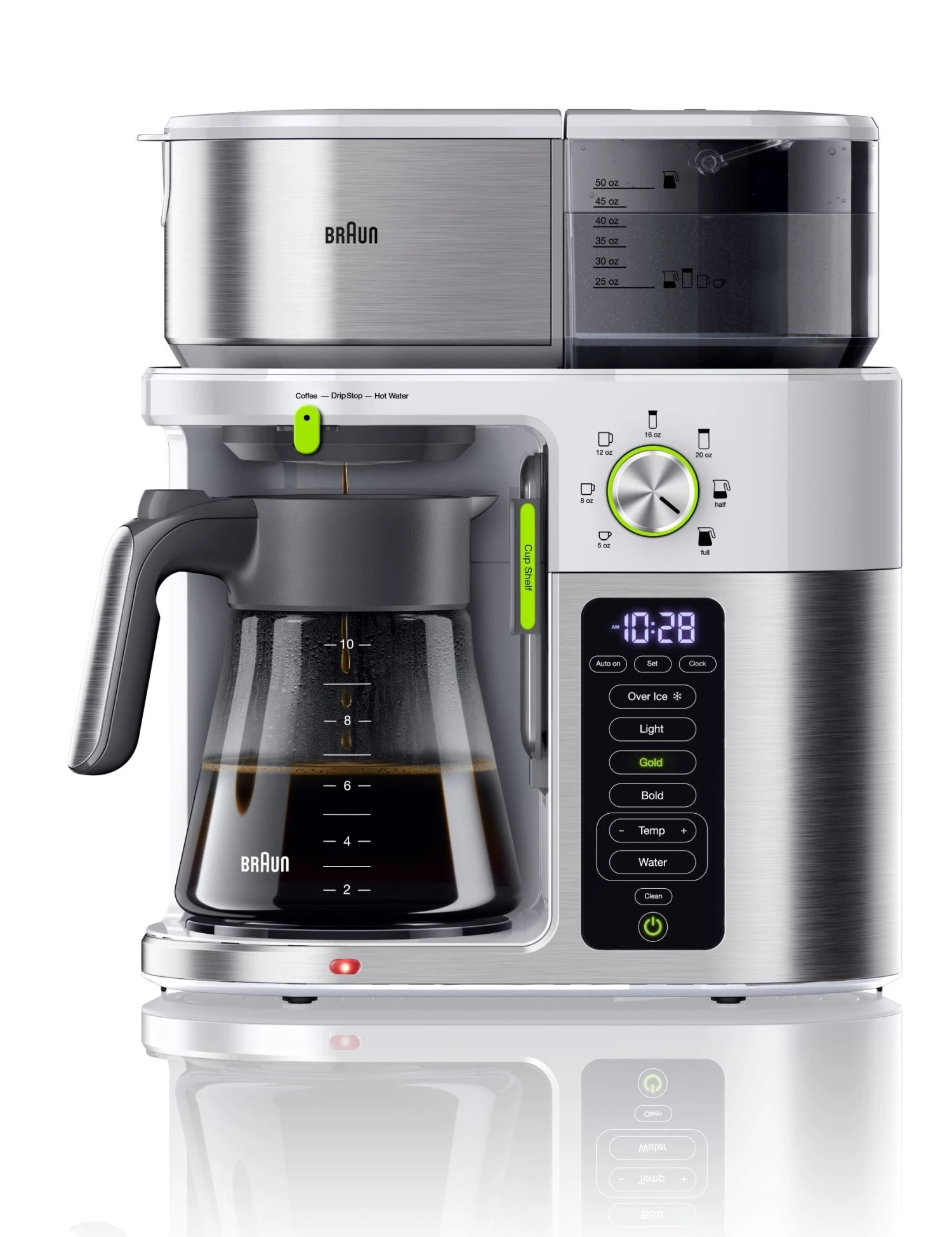 Braun MultiServe Coffee Machine & Hot Water | White 3 Braun MultiServe Coffee Machine & Hot Water | White