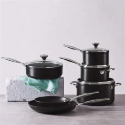 Le Creuset 10-Piece Cookware Set | Toughened Nonstick Pro -Kitchen Utensils tnsp0010e