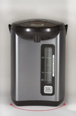 Zojirushi Micom Water Boiler & Warmer - 3 Liters -Kitchen Utensils zojirushi micom water boilter warmer front view